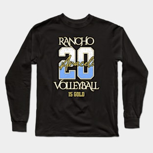 Araceli #20 Rancho VB (15 Gold) - Black Long Sleeve T-Shirt